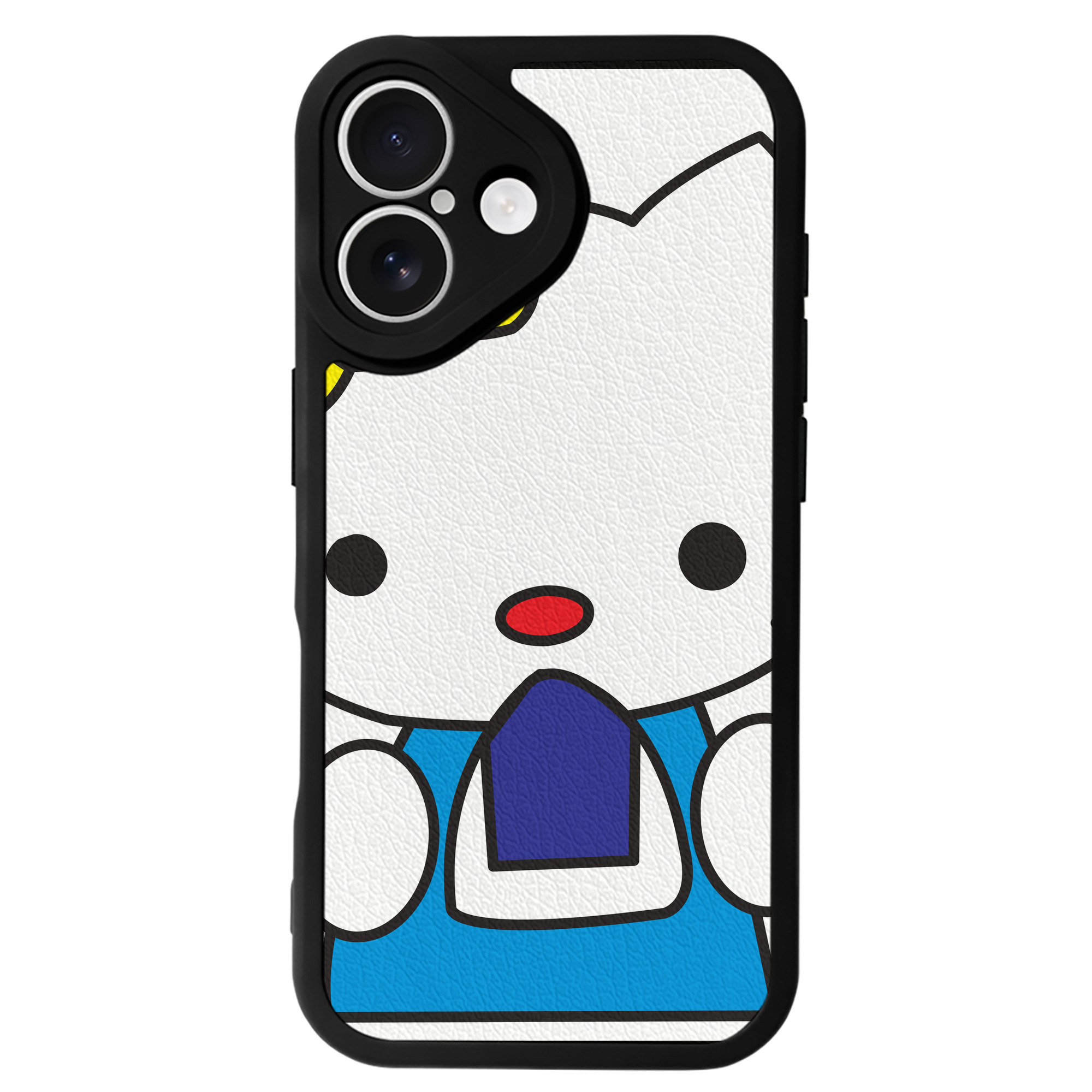 （画像用） Hello Kitty ハローキティ 【iPhone 16シリーズ対応】シリコンスマホケース（レザー調） 材質：シリコン